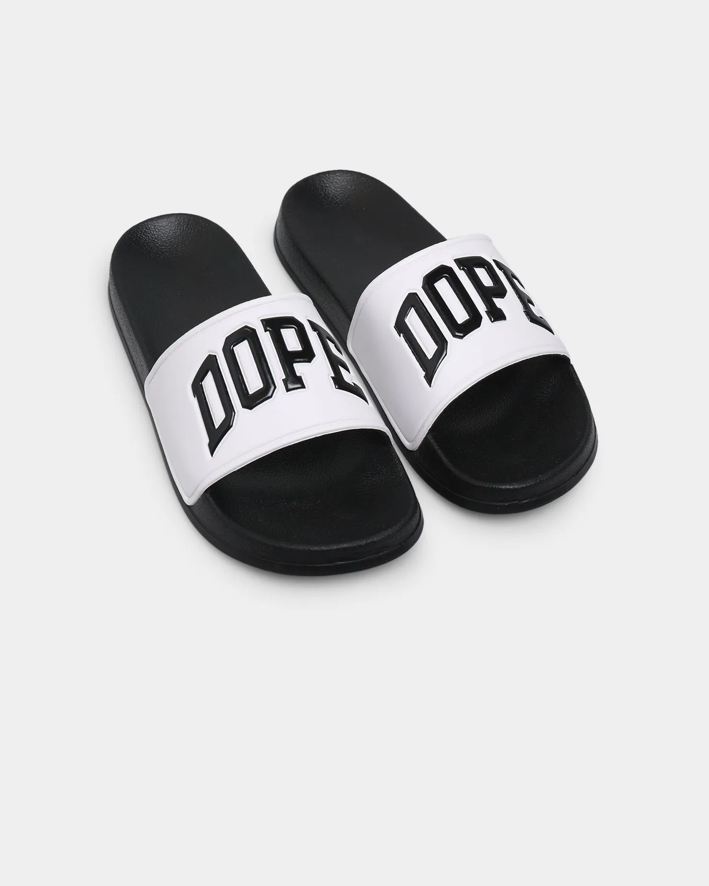 Narrow Fit Forest Path Dope Slides White/Black