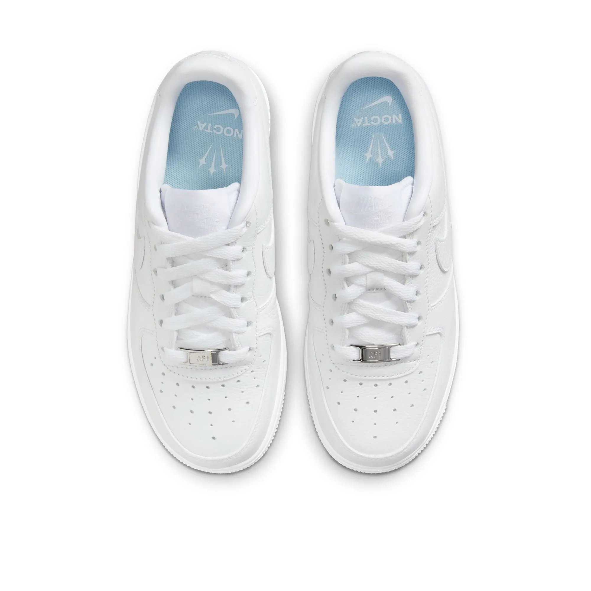 Nike NOCTA Air Force 1 (GS) - White/White Neutral Ride Max Agility
