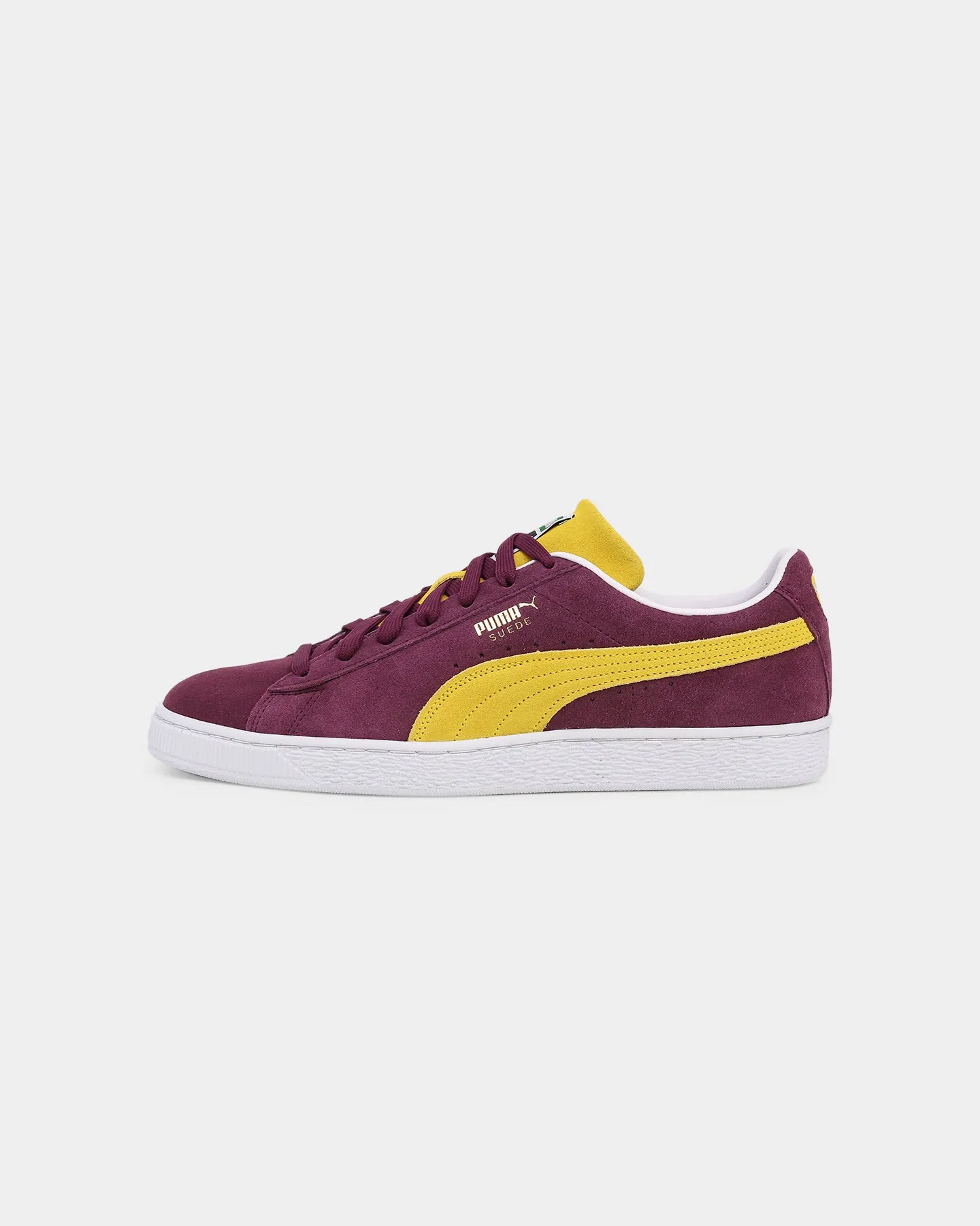 Shock Absorbing Puma Suede Classic XXI Grape Wine/Dandelion