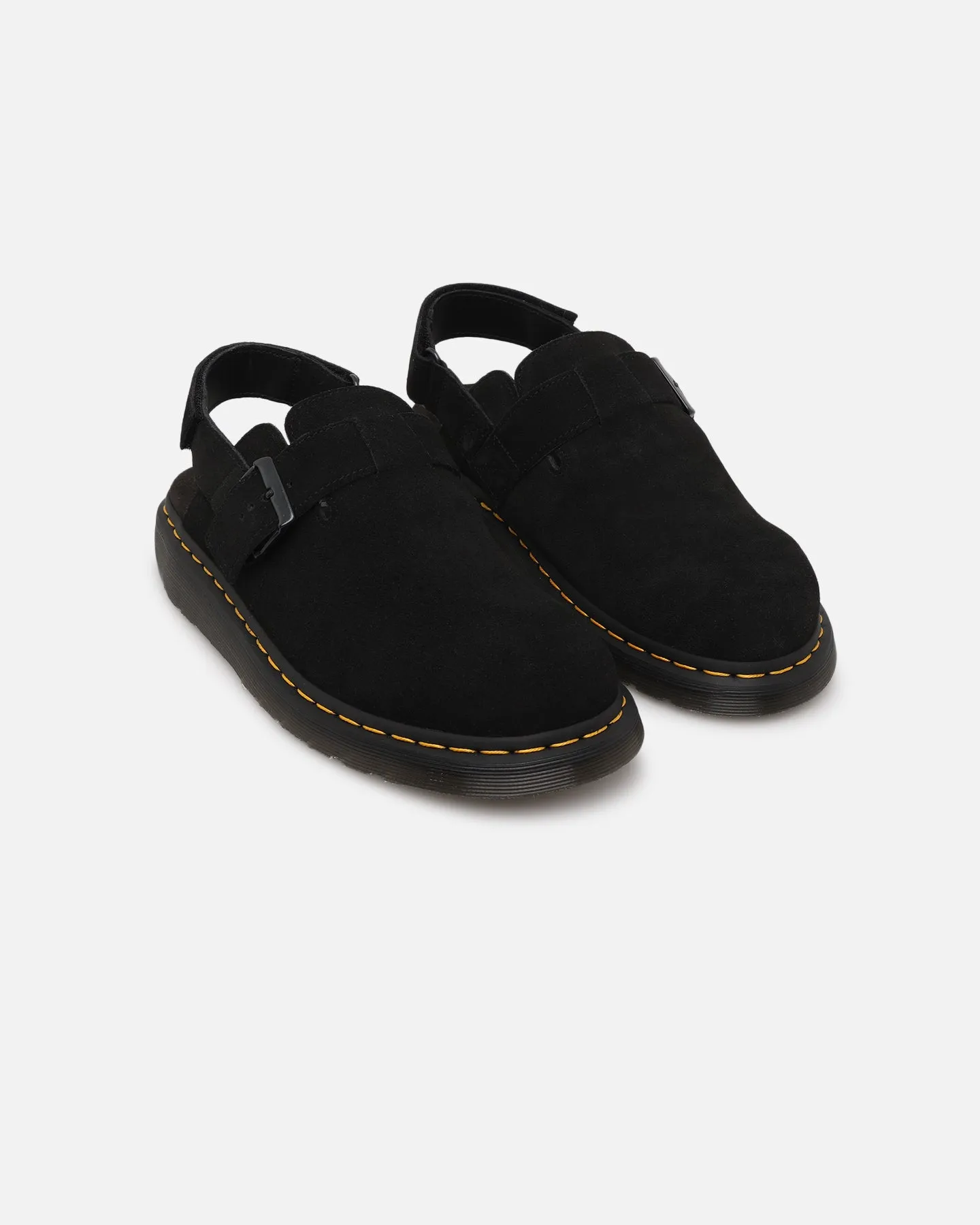 Dr Marten Jorge II Mule Sandal Black Spanish Bold
