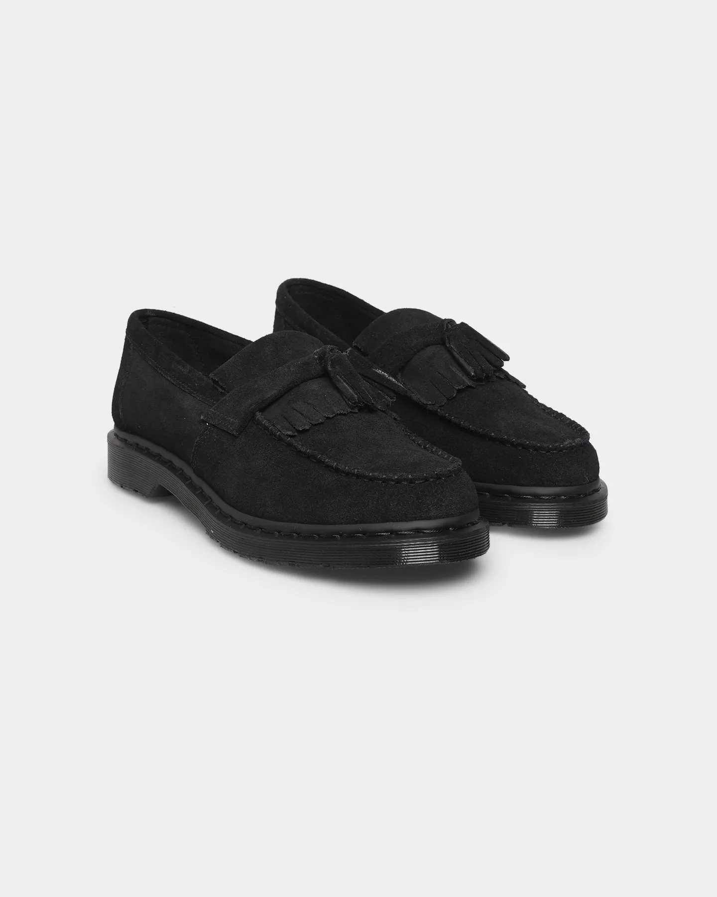 Pack Safe Dr. Martens Adrian Mono Tassel Loafers Black E.h Suede
