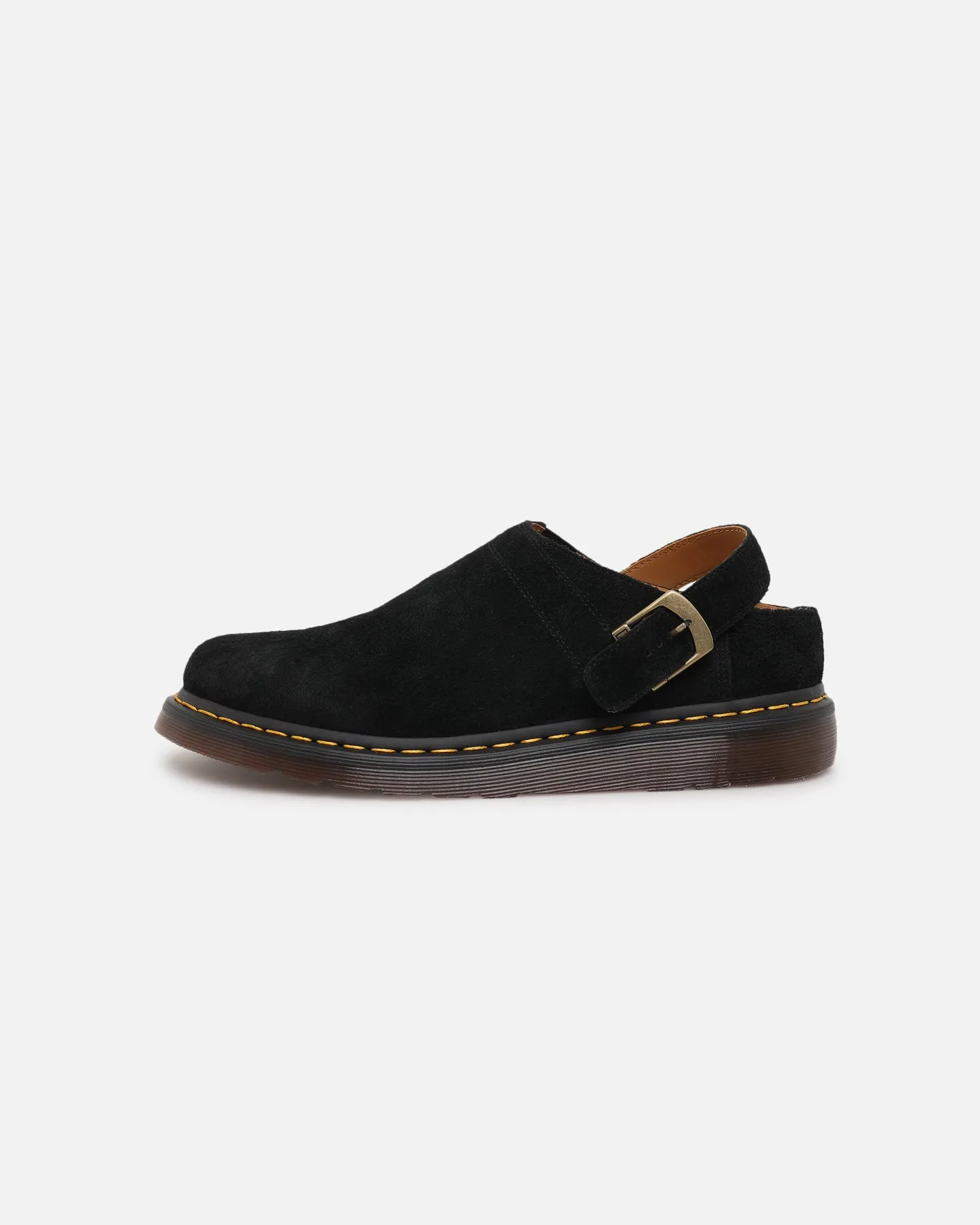 Street Glow Formal Mode Dr. Martens Isham Buckle Mule Black