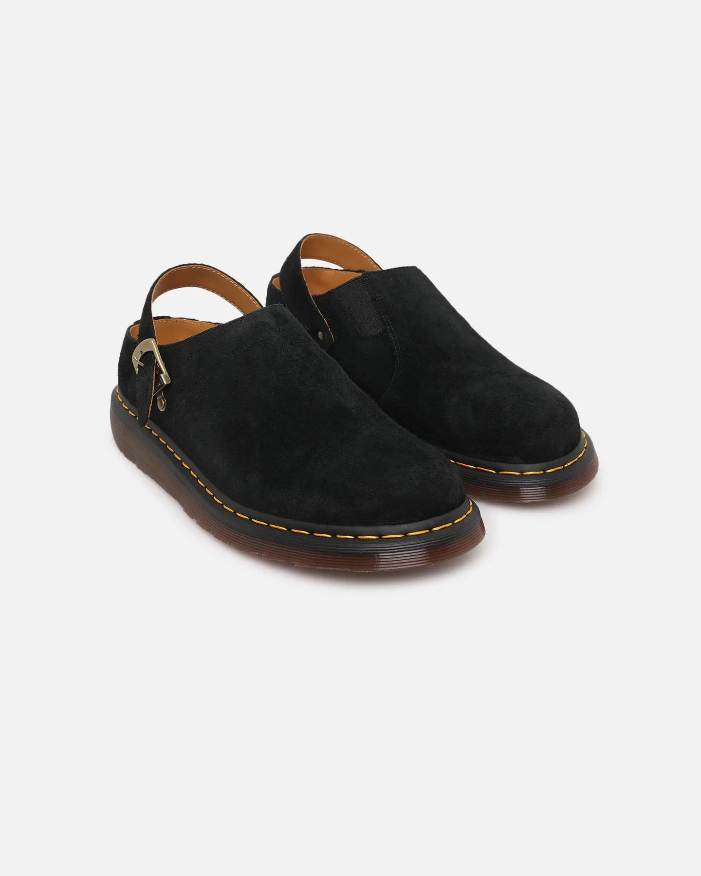 Dr. Martens Isham Buckle Mule Black Stage Pop