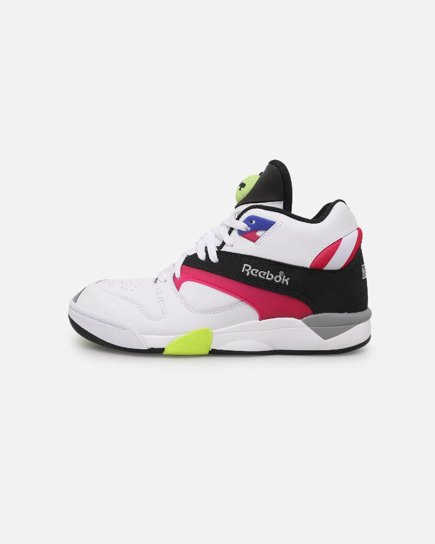Shock Absorbing Early Jog Reebok Court Victory Pump White/Black
