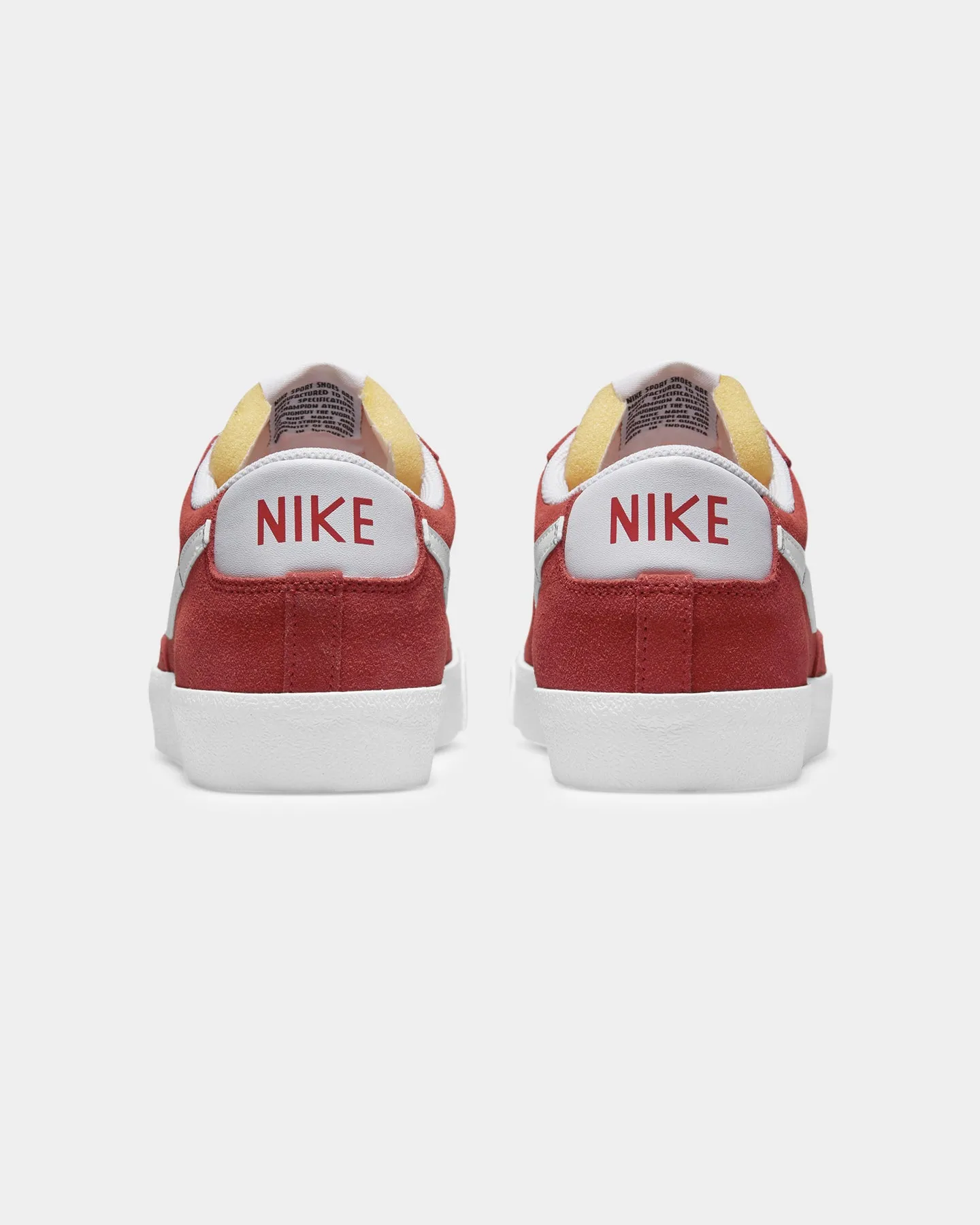 Nike Blazer Low '77 Suede University Red Hot Mood School Style