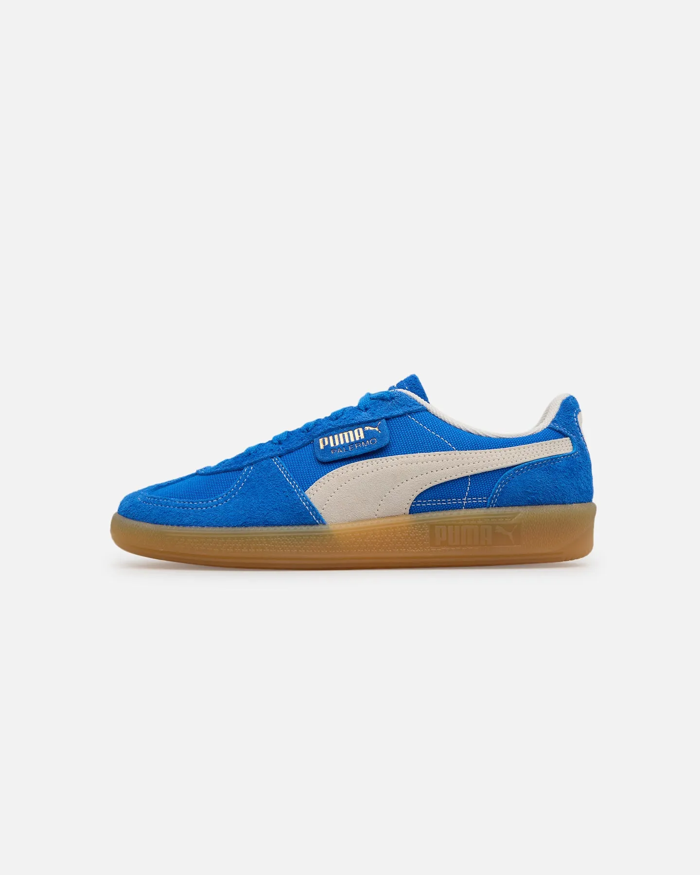 Narrow Fit Leather Puma Palermo Vintage Blue