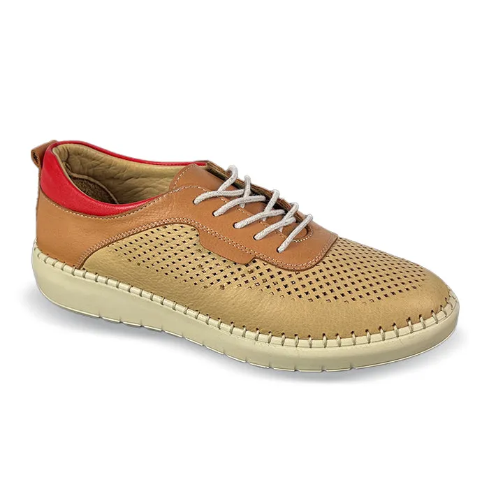 Shore Jog Slim Footprint Womens Mago Kelsey in Coconut Beige
