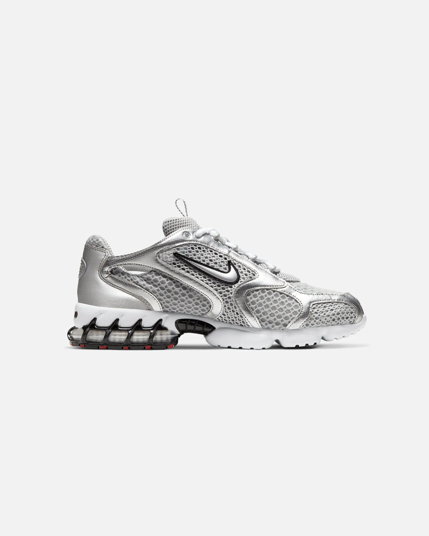 Comfort Enhancement Nike Air Zoom Spiridon Cage 2 Light Smoke Grey/Metallic Silver