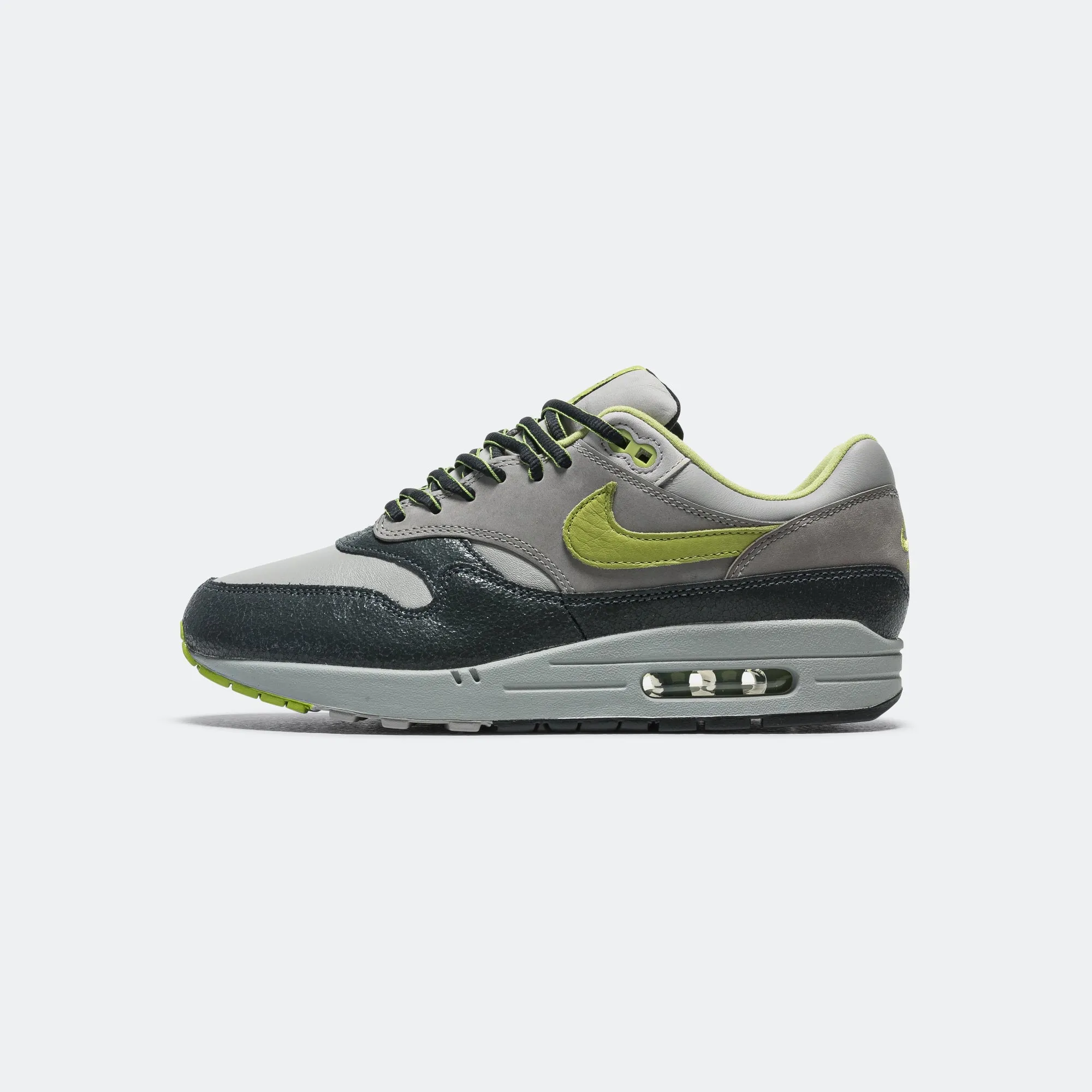Weather resistant Air Max 1 STR x HUF - Anthracite/Pear-Medium Grey-Flat Pewter