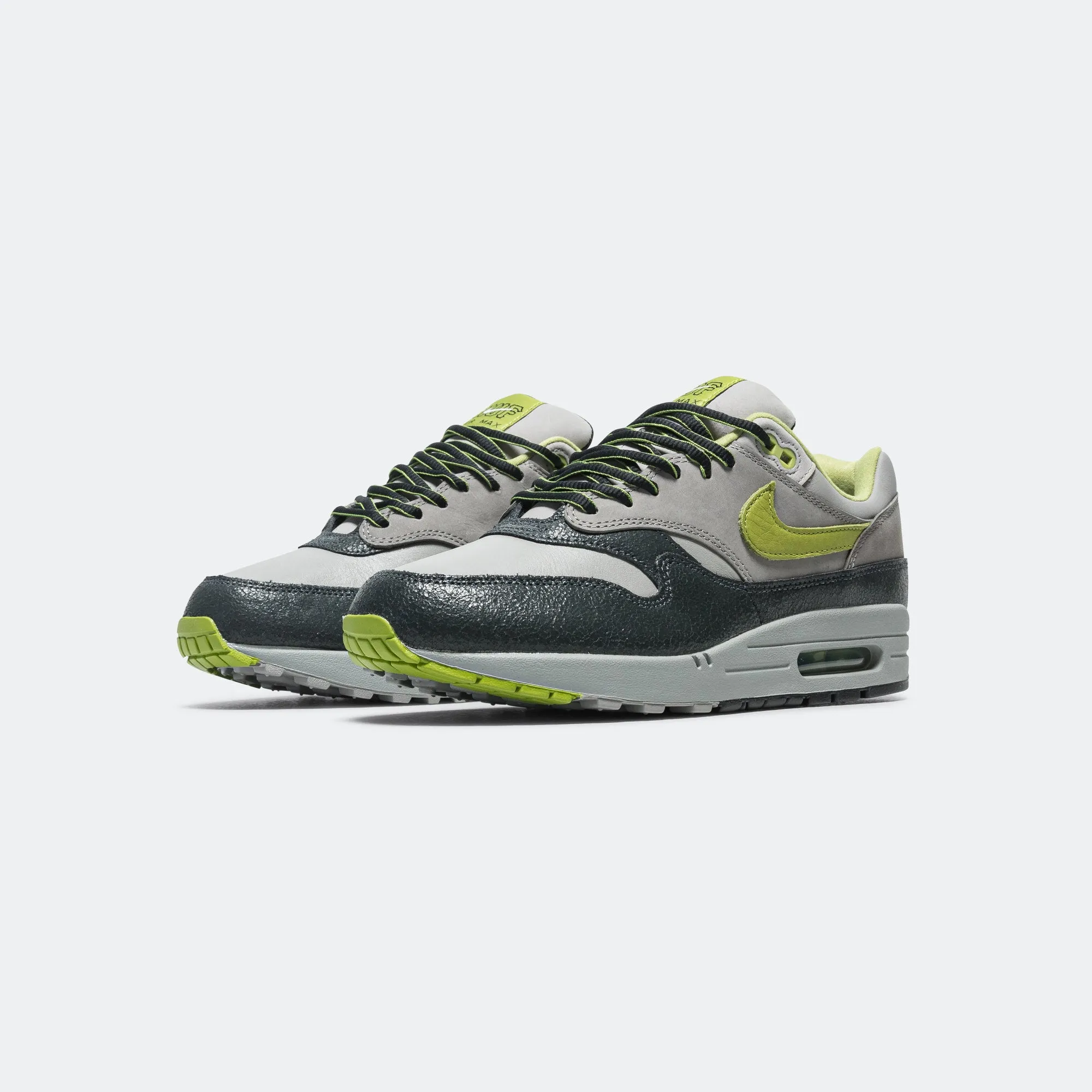Air Max 1 STR x HUF - Anthracite/Pear-Medium Grey-Flat Pewter Non Slip Tread Insole liner