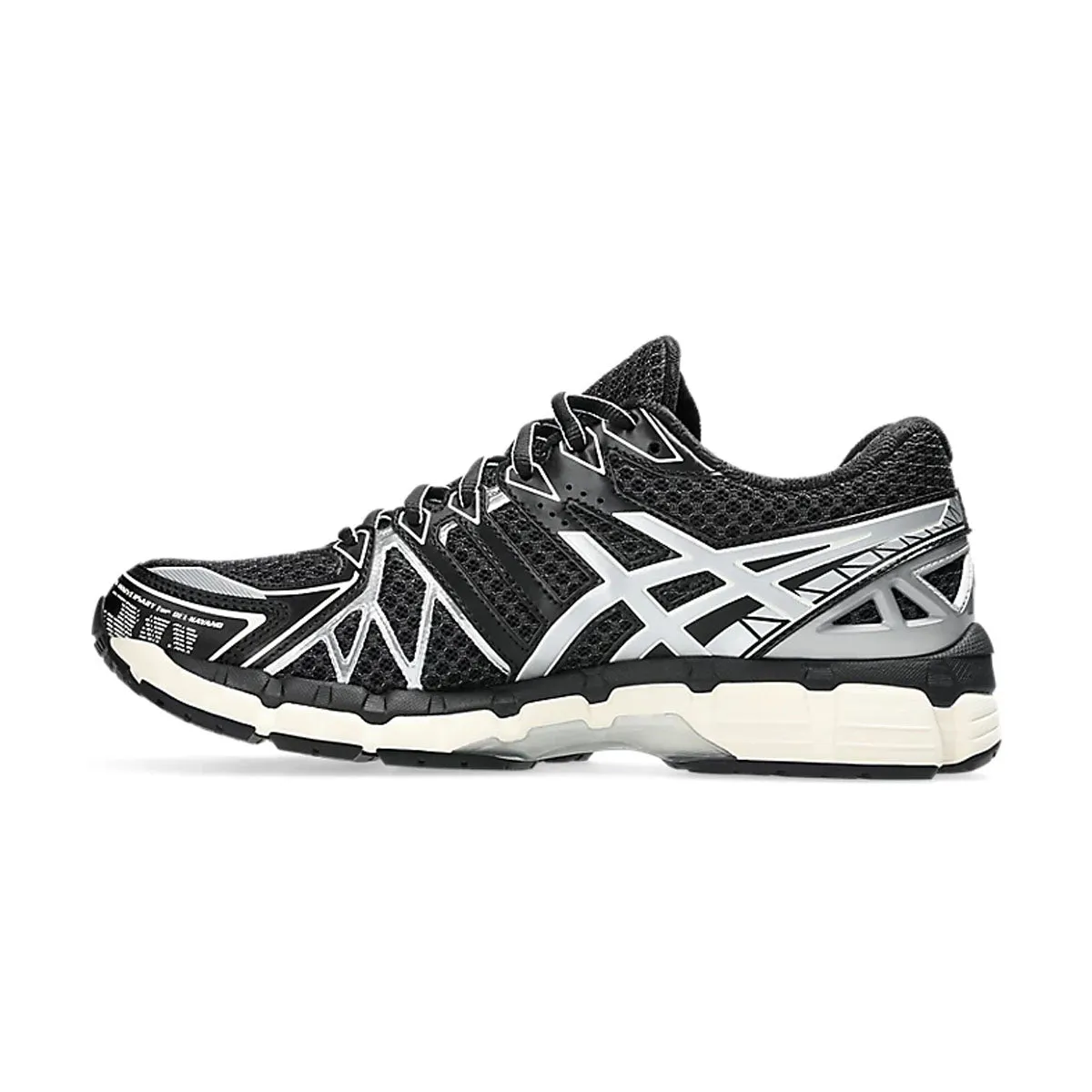 GEL-Kayano 20 'Black Pure Silver' Buckle Fit