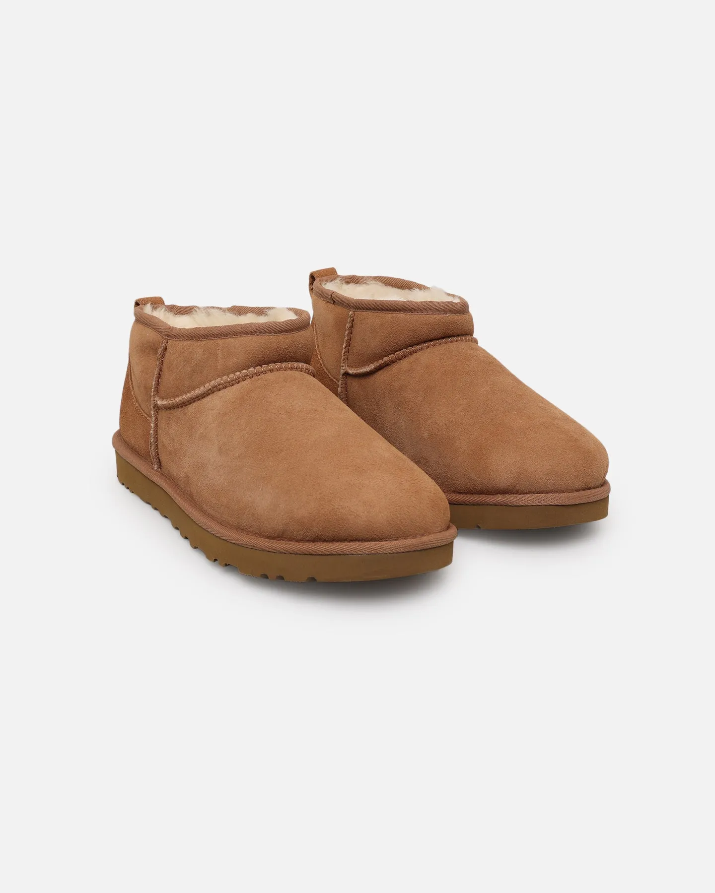 Soft Cushioning Ugg Boots Classic Ultra Mini Chestnut