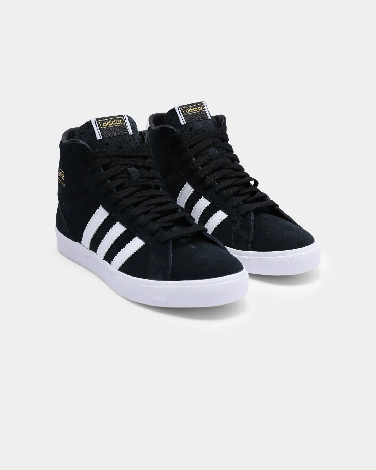 Skate Cool Cotton Base Adidas Basket Profi Black/White/Gold
