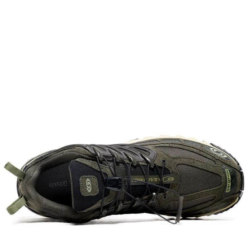 Salomon ACS Pro Leather - Peat/Deep Lichen Green Heat Release
