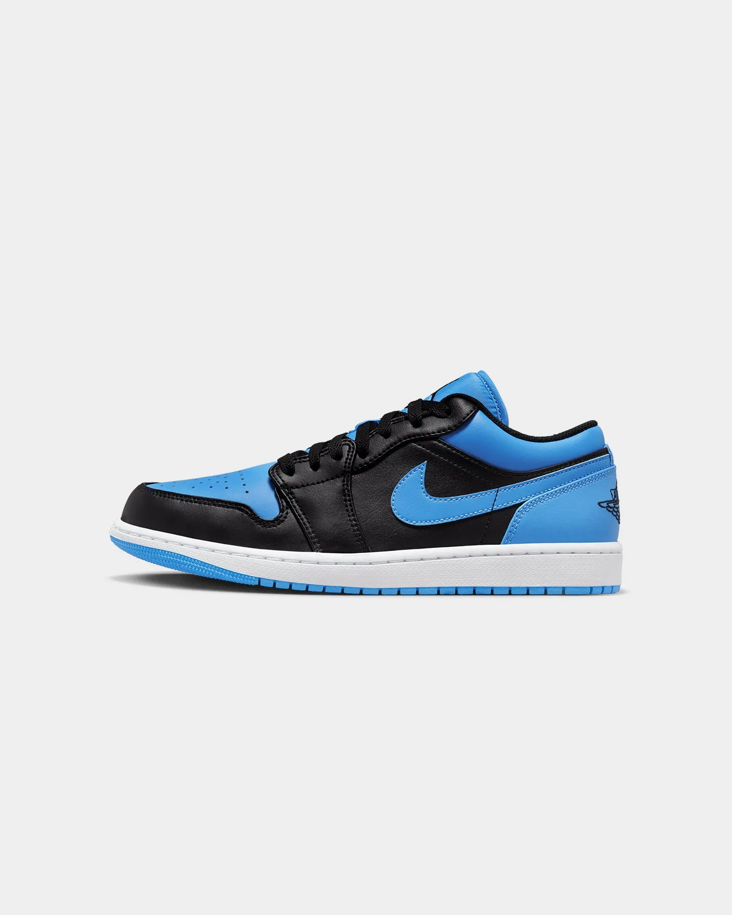 Jordan Air Jordan 1 Low "University Blue" Black/Black-University Blue Cross Road Closet Core