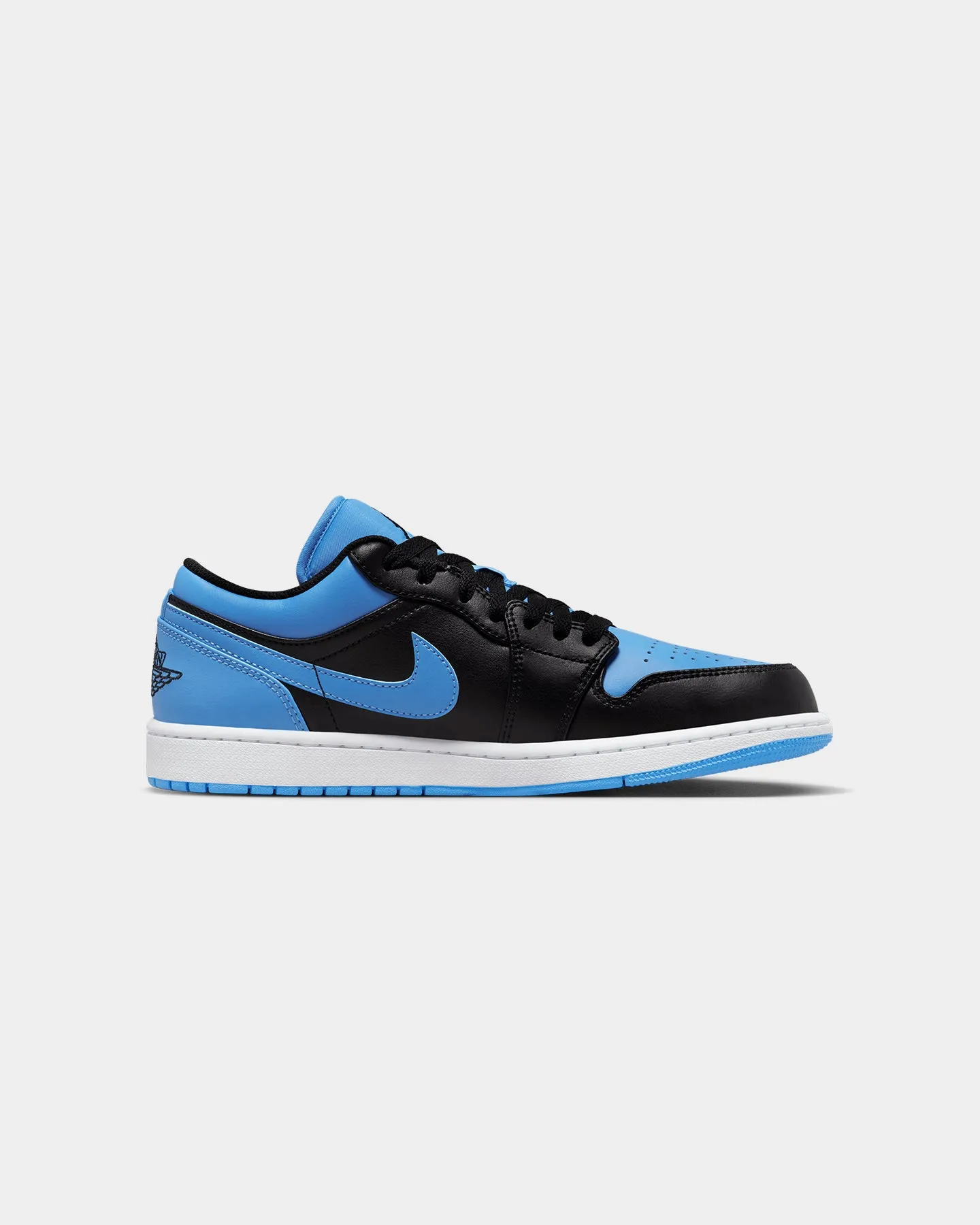 Harbor Mood Rain Step Jordan Air Jordan 1 Low "University Blue" Black/Black-University Blue