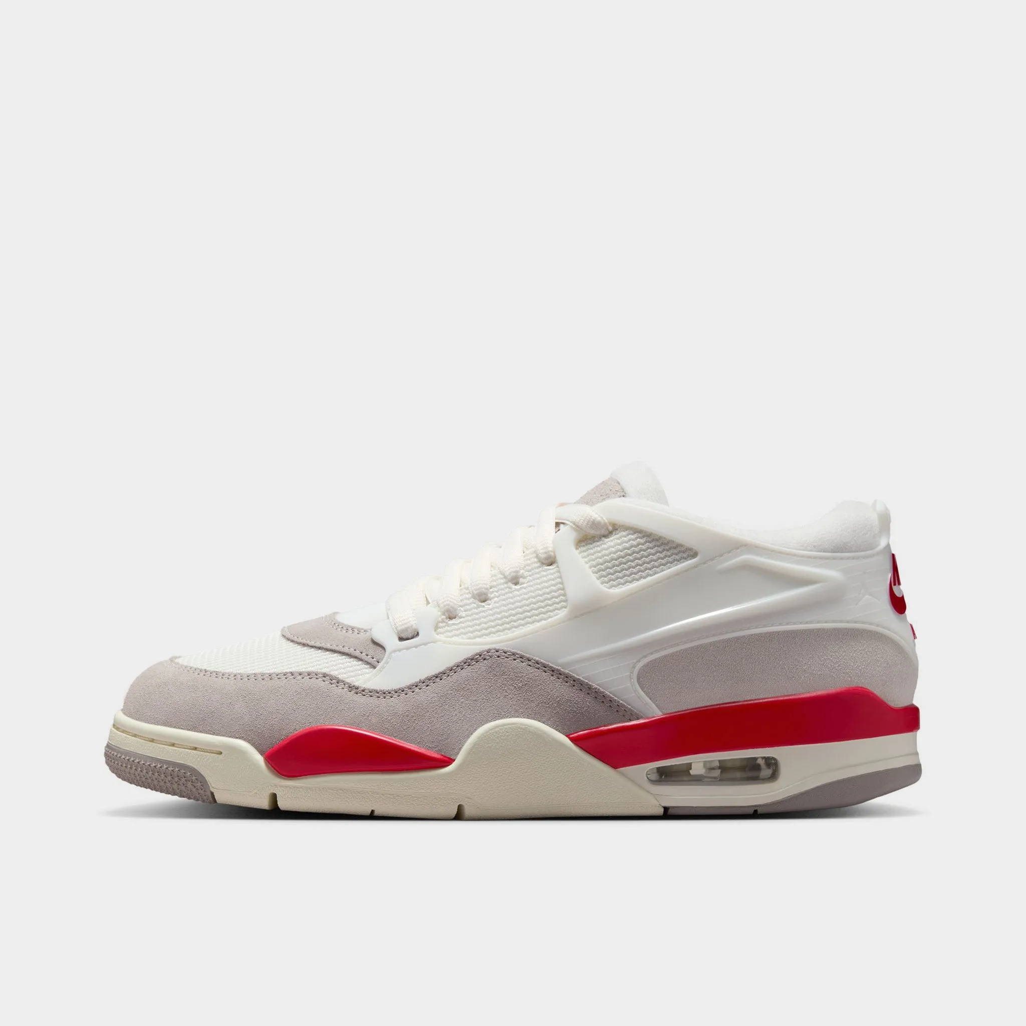 Vintage Mood Jordan 4 RM Sail / Fire Red - College Grey - Coconut Milk