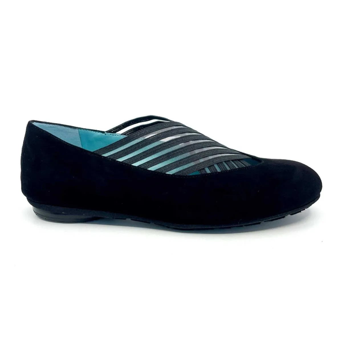 Style Core Thierry Rabotin Women's Gragas Black Suede/Elastic