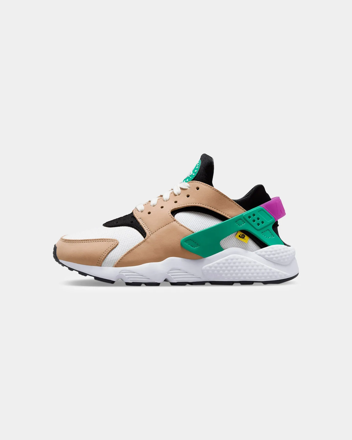 Power Flow Nike Air Huarache Premium Sail/Hemp-Black