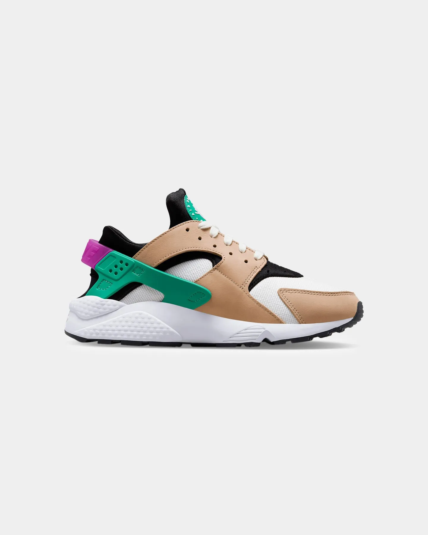 Stylish Nike Air Huarache Premium Sail/Hemp-Black