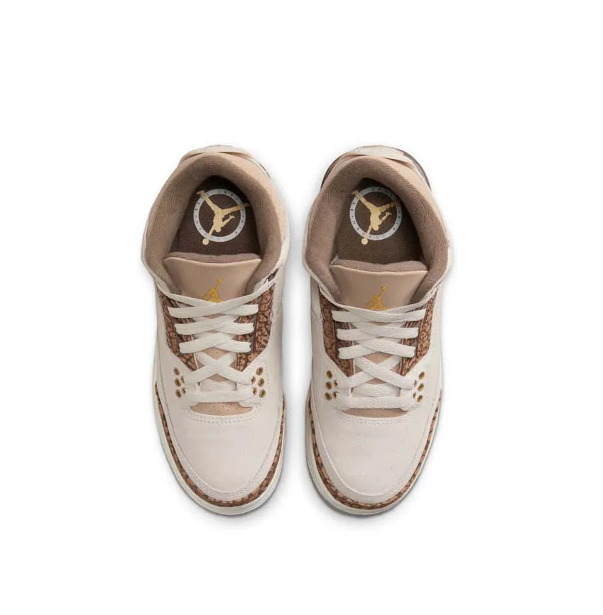 Kid's Air Jordan 3 Retro 'Palomino' design
