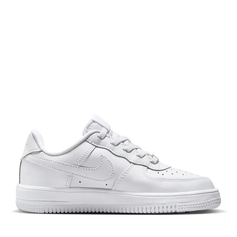 Unisex Fit Nike Force 1 Low EasyOn (PS) - White/White