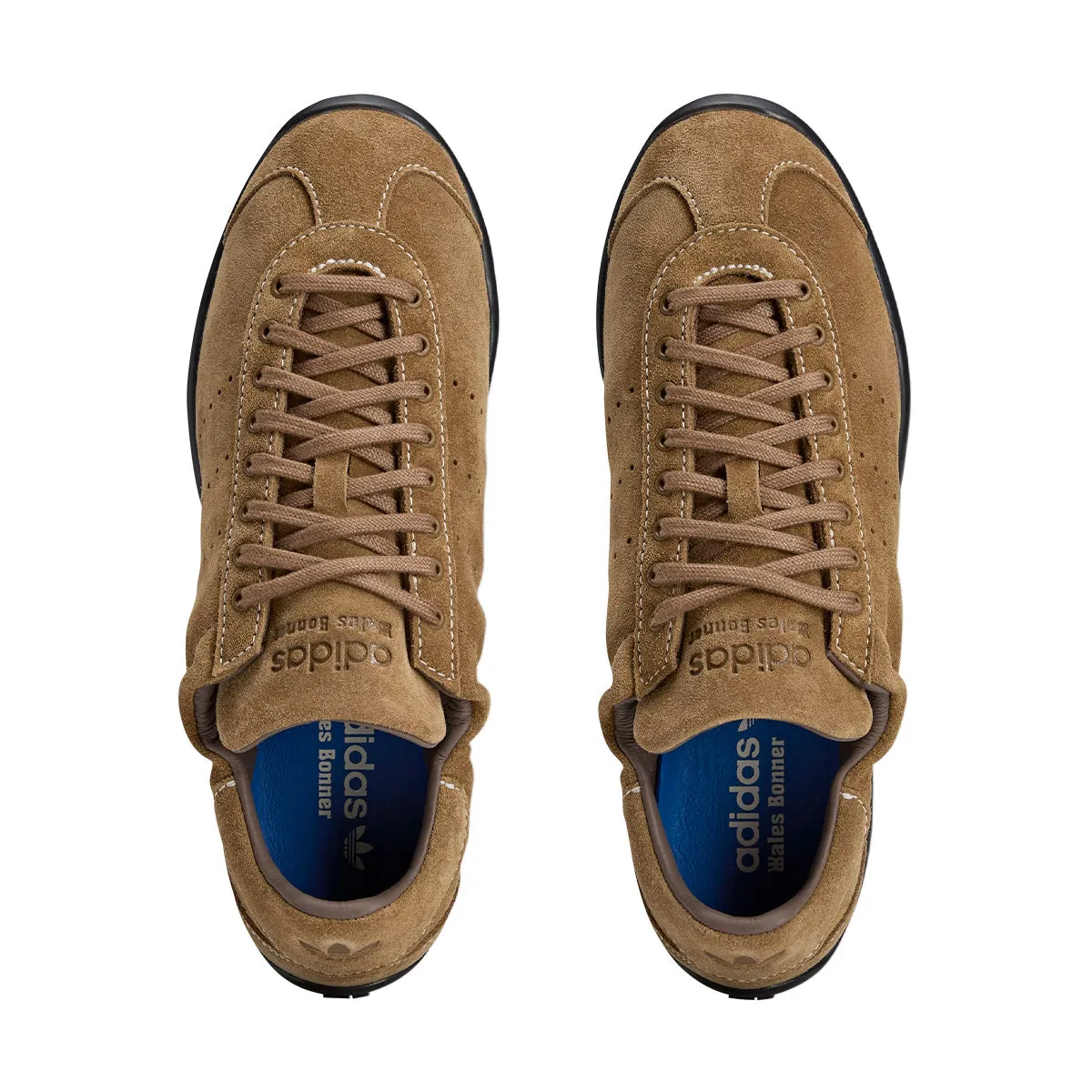   Wales Bonner Karintha Suede 'Brown' Matte Base