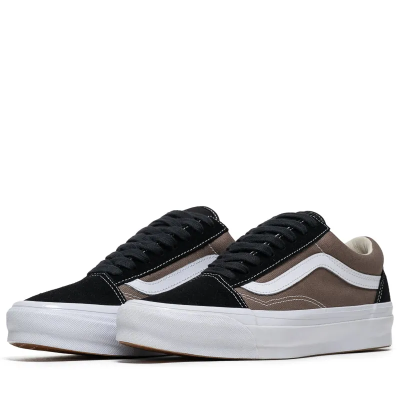 Minimalist Lacing Sneaker Trends Vans LX Old Skool - Santorini Walnut