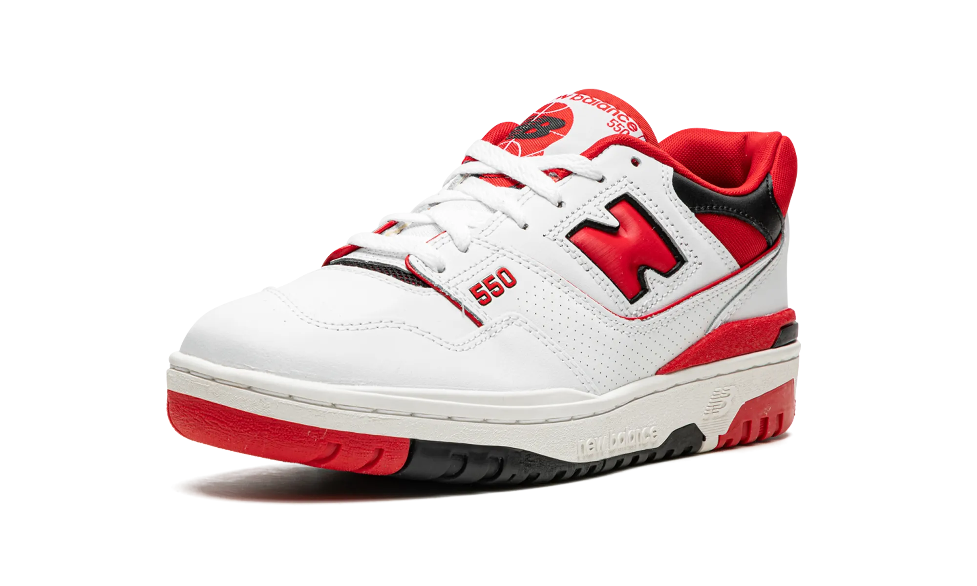Comfortable Toe 550 "WHITE RED"