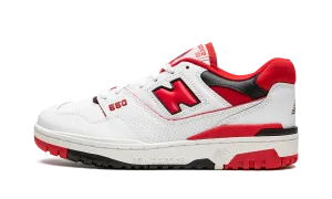550 "WHITE RED" mid - top style Lightweight Cushion