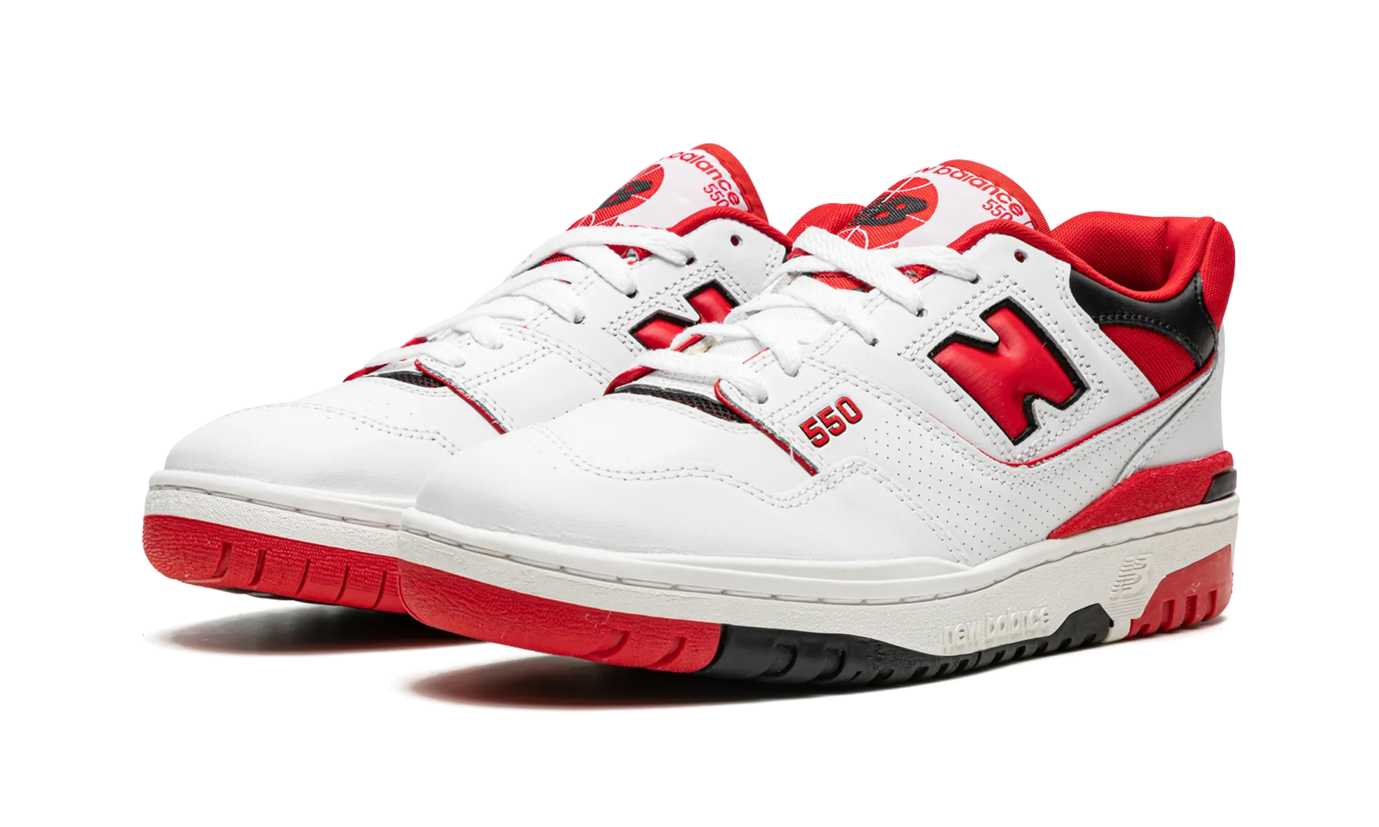cushioned - midsole shoes Core training 550 "WHITE RED"