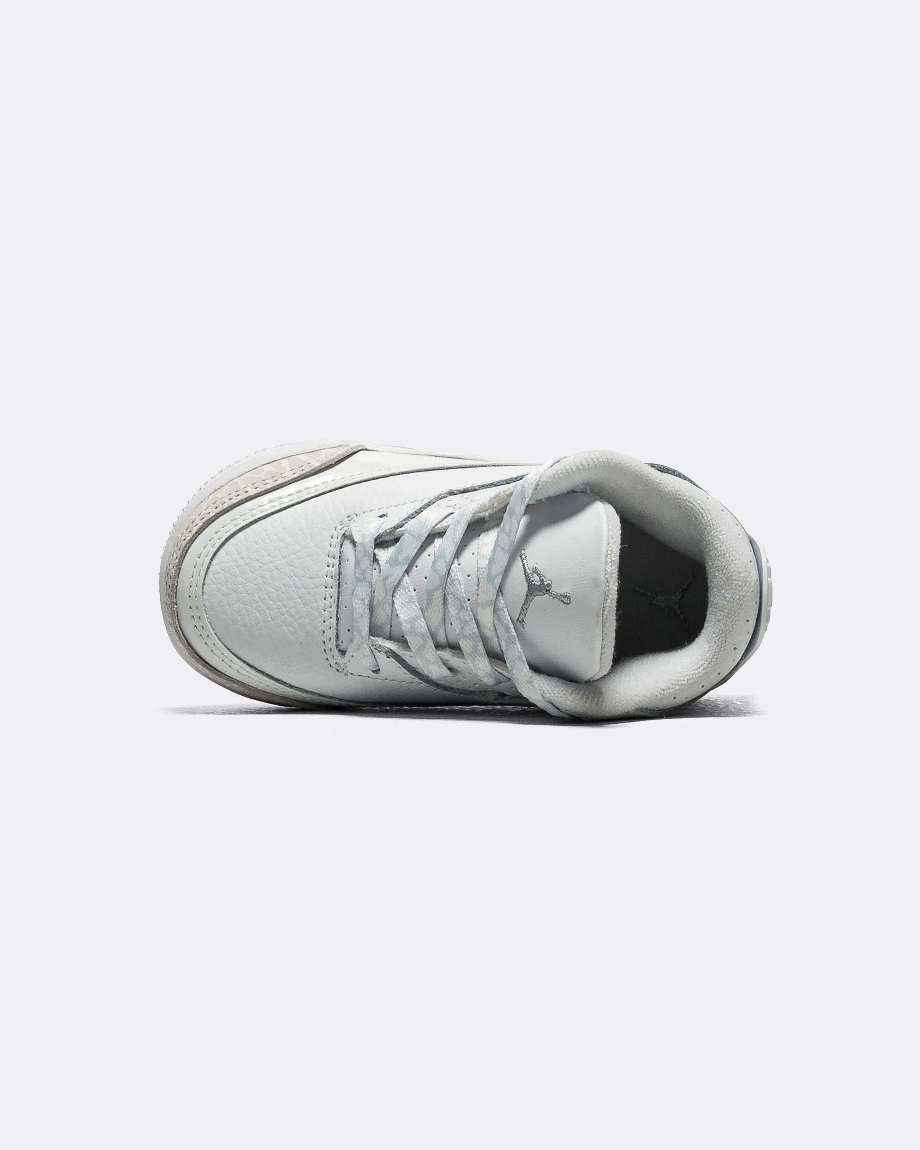 Air Jordan 3 Retro (TD) - White/Metallic Silver-White Urban Comfort Cool Design
