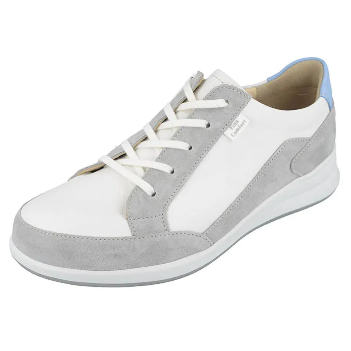 Womens Finn Comfort Prato in Min/White/Blue Step By Step ModernDesign