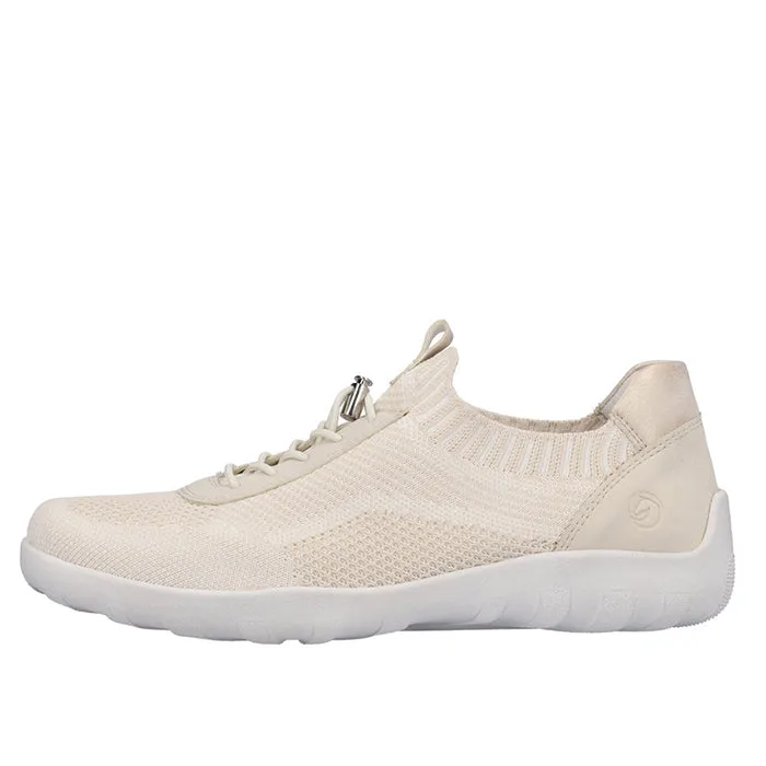 Shock Absorbing Womens Remonte Liv 18 in Vanilla-Weiss/Crema