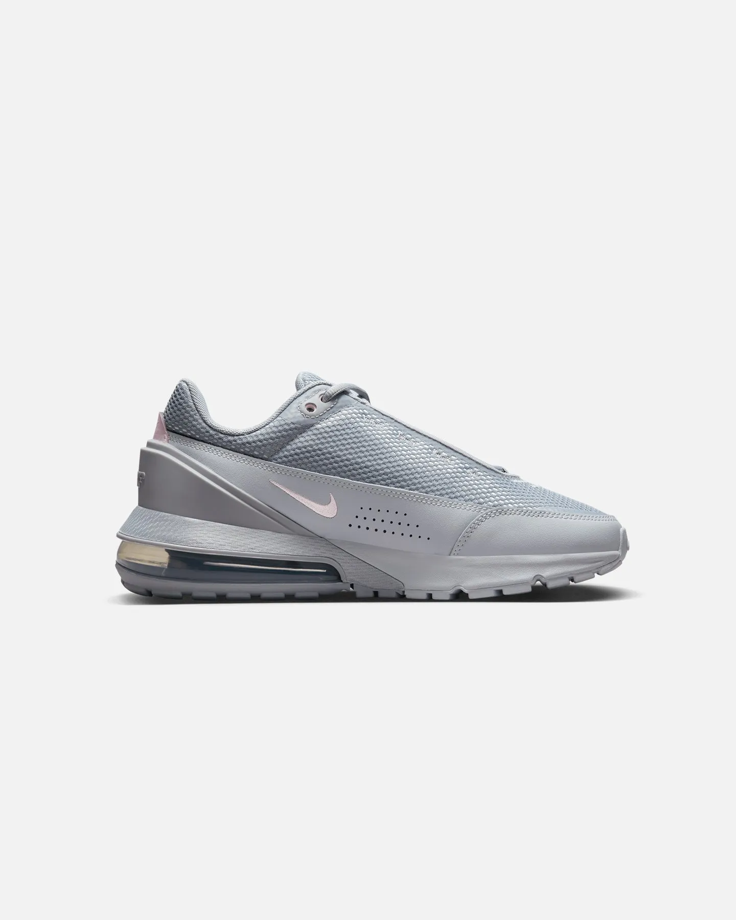 suede - type men's shoes Nike Women's Air Max Pulse Wolf Grey/Platinum White/Pink Foam