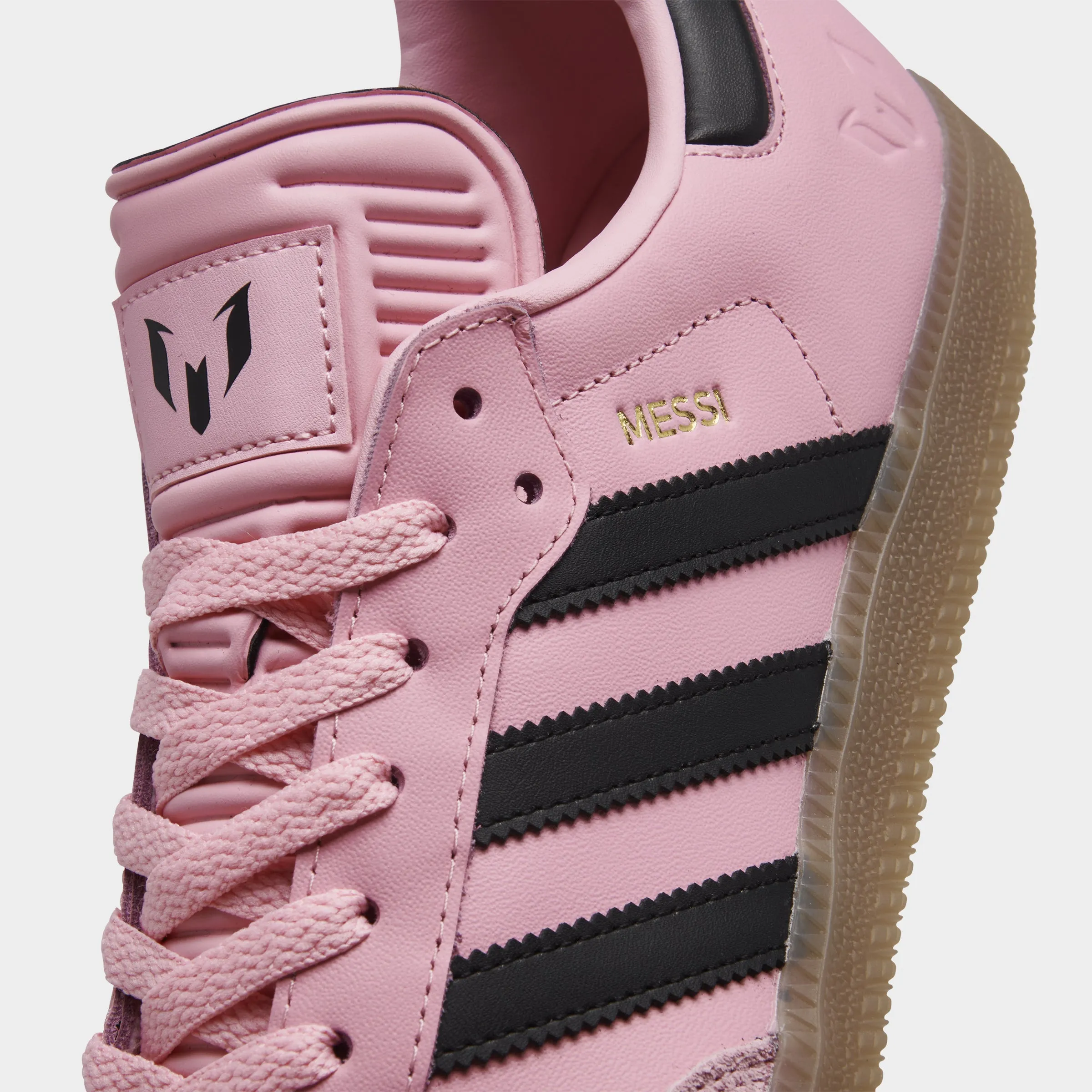 adidas Samba Messi Light Pink / Black Breathable Inside