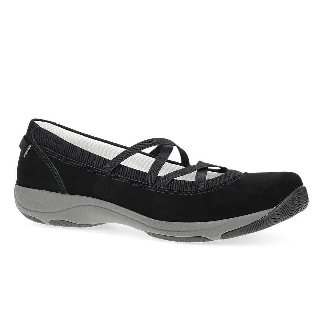 Womens Dansko Harper in Black Functional Shoes