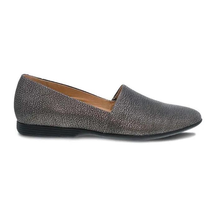 Womens Dansko Larisa in Pewter Metallic Cliff Path Work Friendly