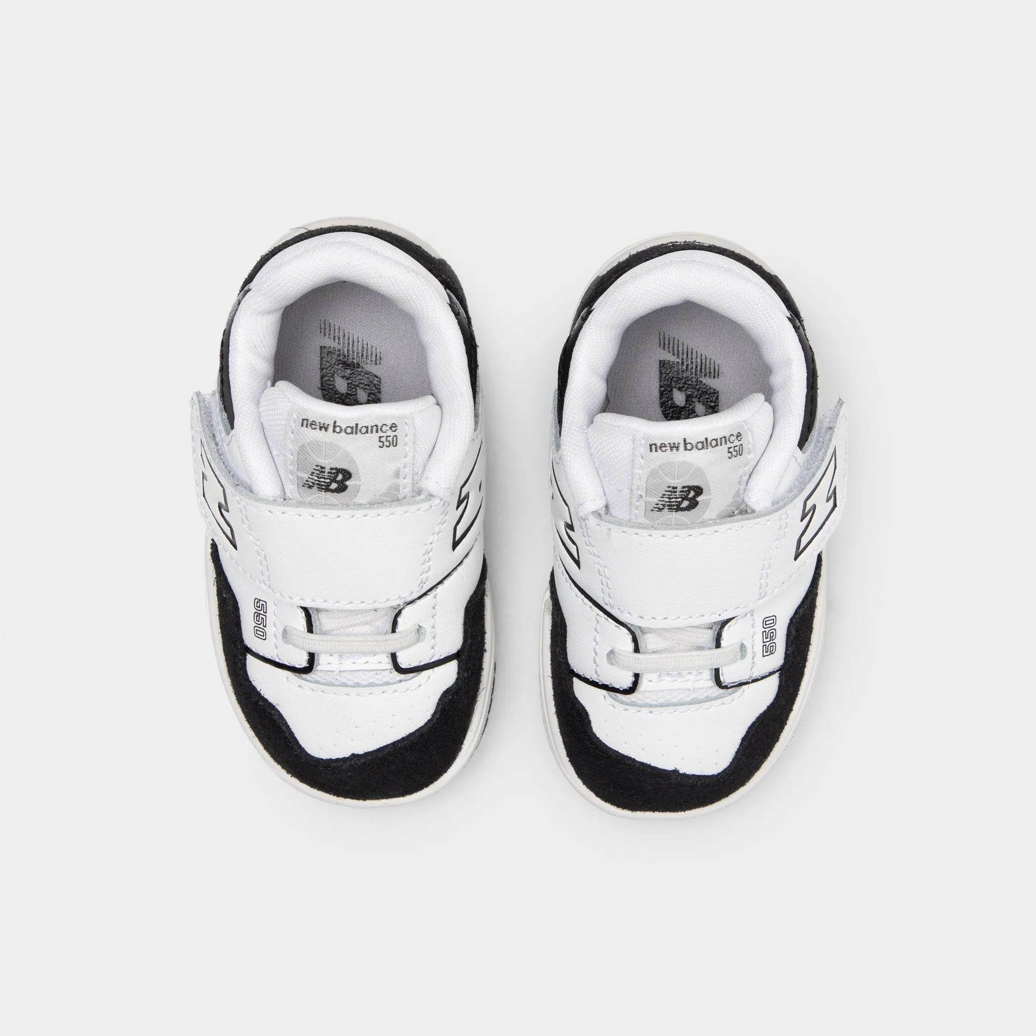 New Balance Infants' IHB550CA White / Black Camera Look