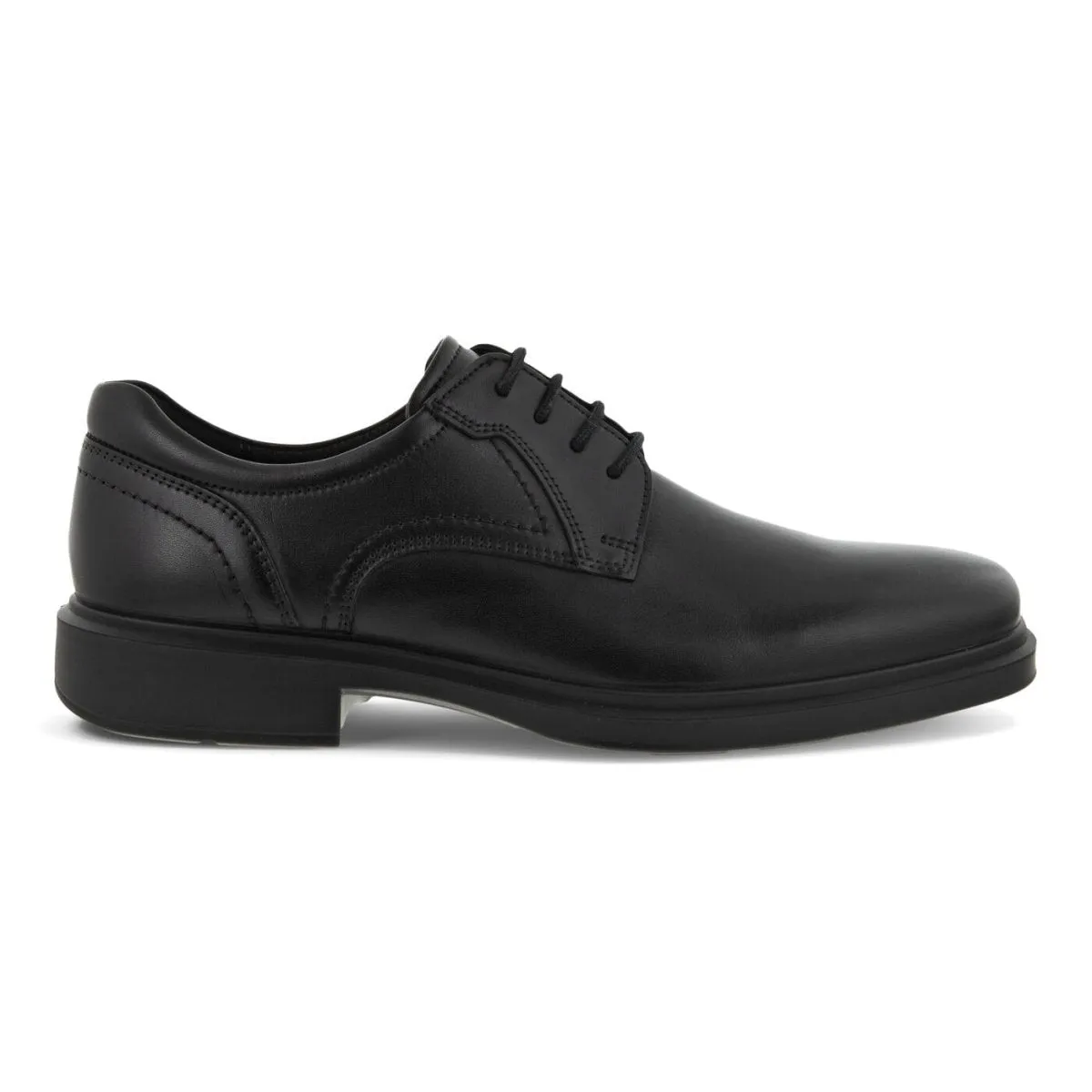 Classic Leather Look Shade ECCO Men's Helsinki 2.0 Plain Toe Oxford Black