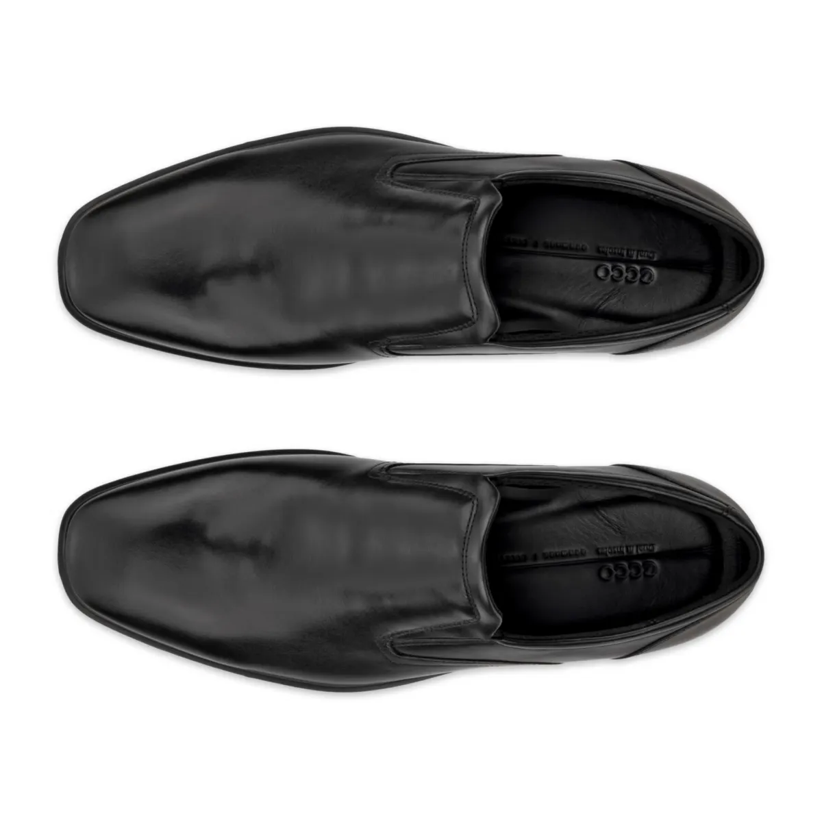 Plush Pad Ecco Men's Metropole Milan Black Leather