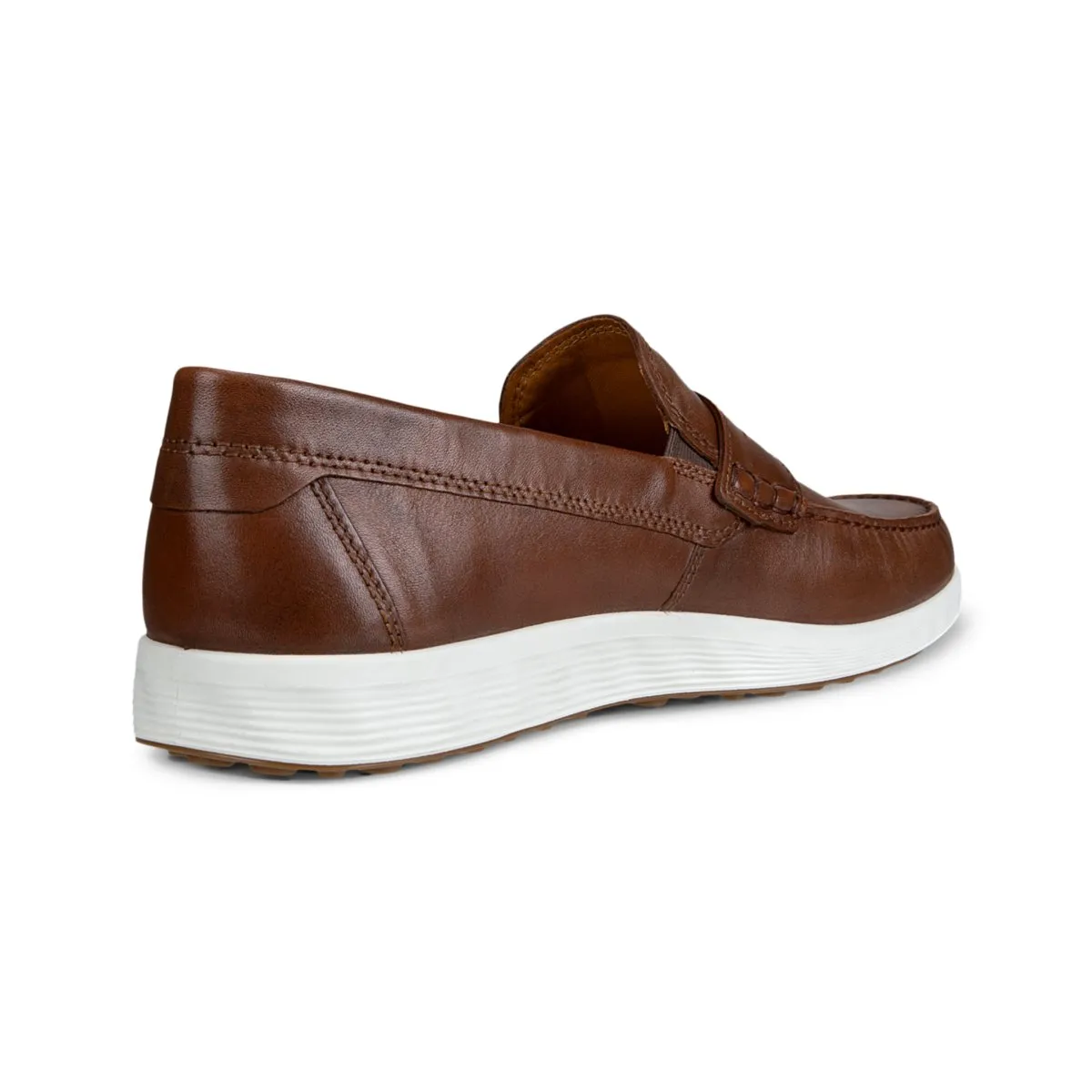 Patent Gloss Ecco Men's S Lite Moc Brown Leather