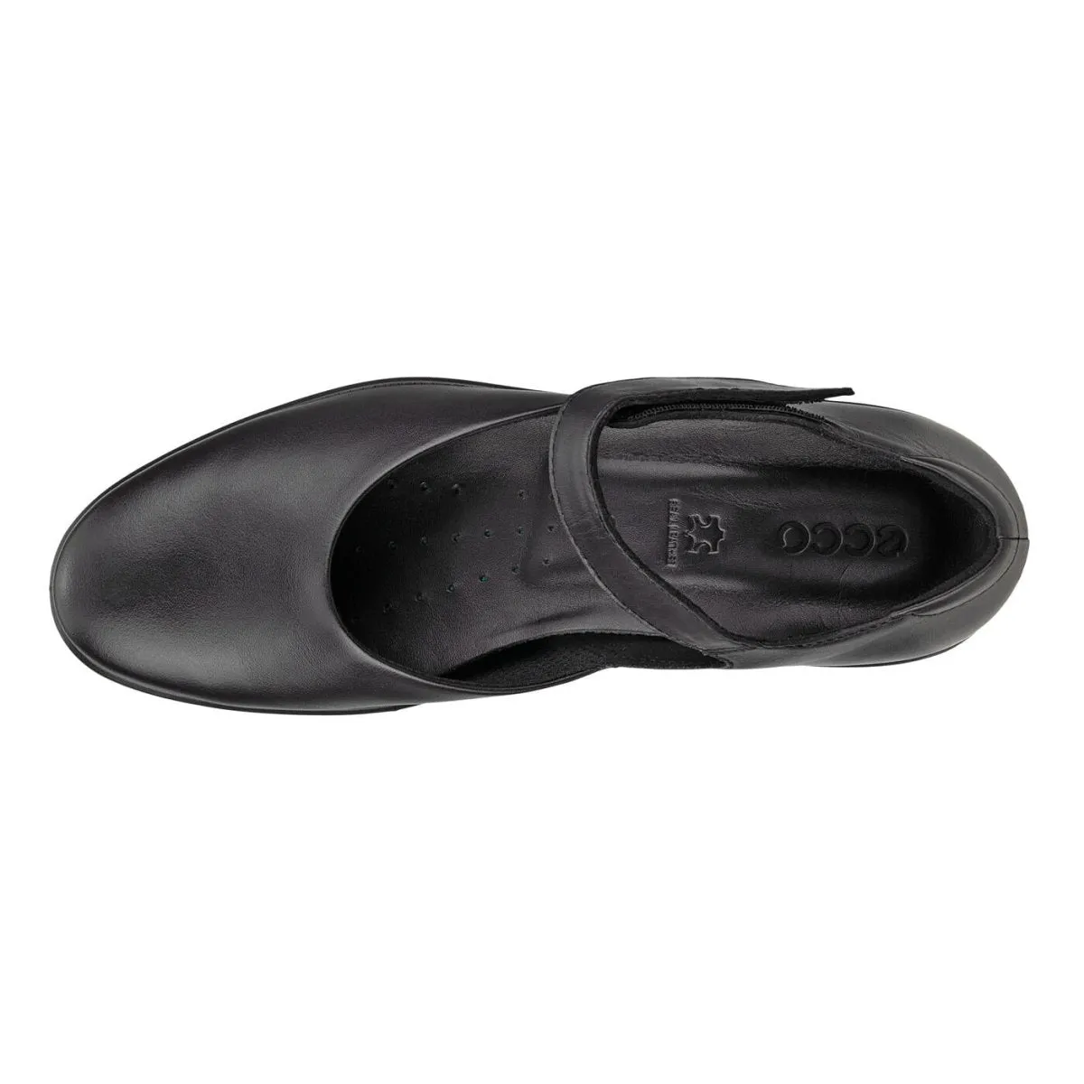 Stain Proof Light Balance Ecco Women's Felicia Mary Jane Black Leather
