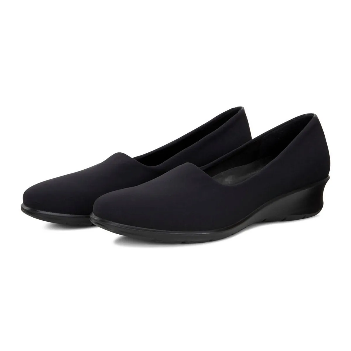 Refined Finish Ecco Women's Felicia Stretch Black Fabric