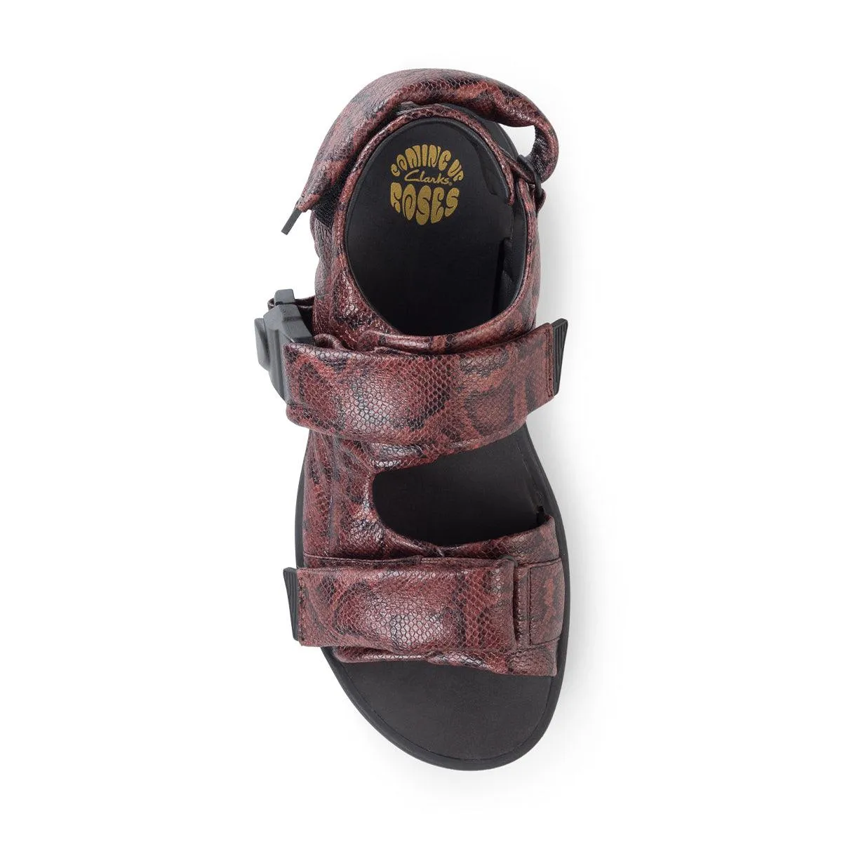   Martine Rose Sandal 'Brown Snake' Fantasy Path Swim Edge