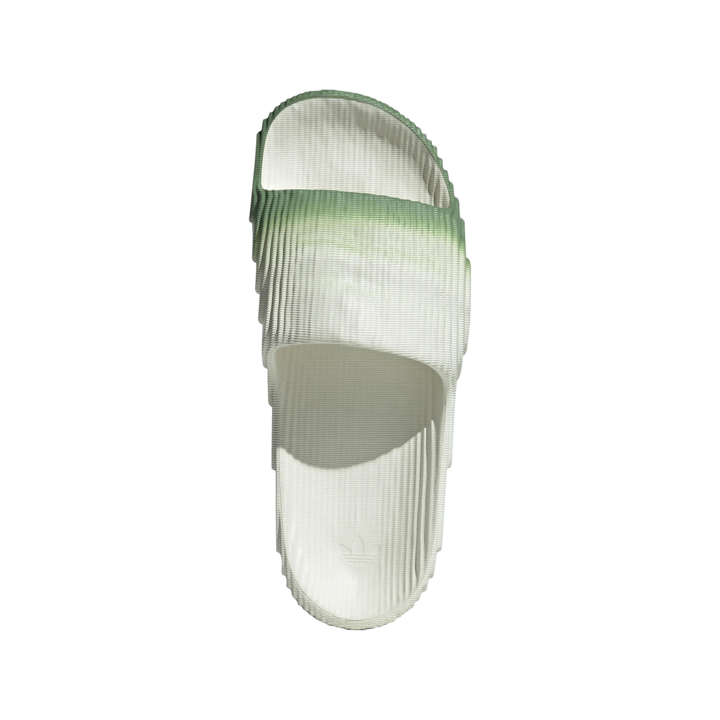 Light Run Short Trip Adilette 22 'Ivory Preloved Green'