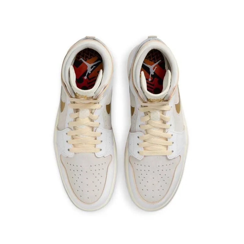 Stable construction Rain Step Air Jordan 1 Zoom Air CMFT 2 'Metallic Gold'