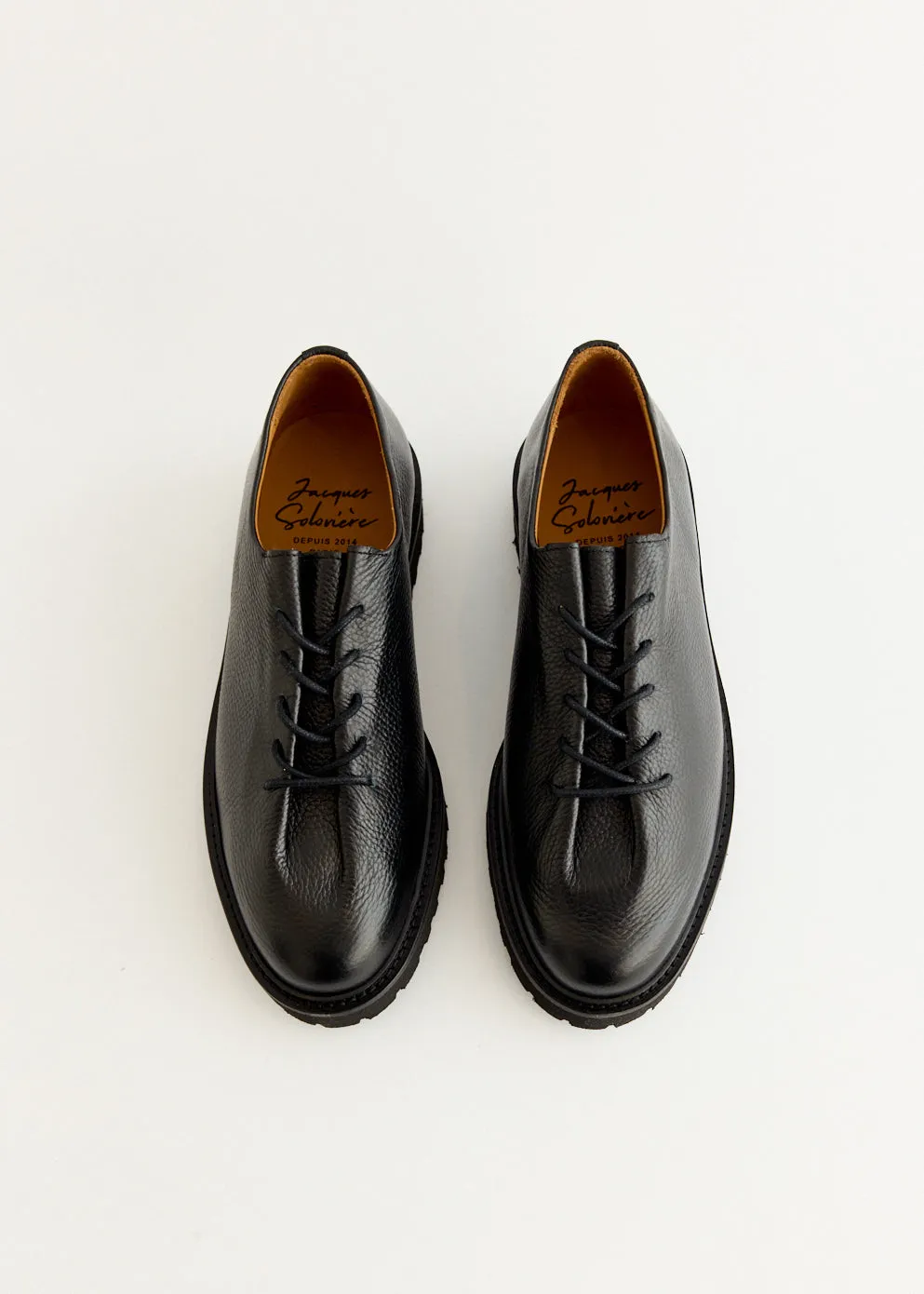 Edouard Lug Derbies Gloss Shine