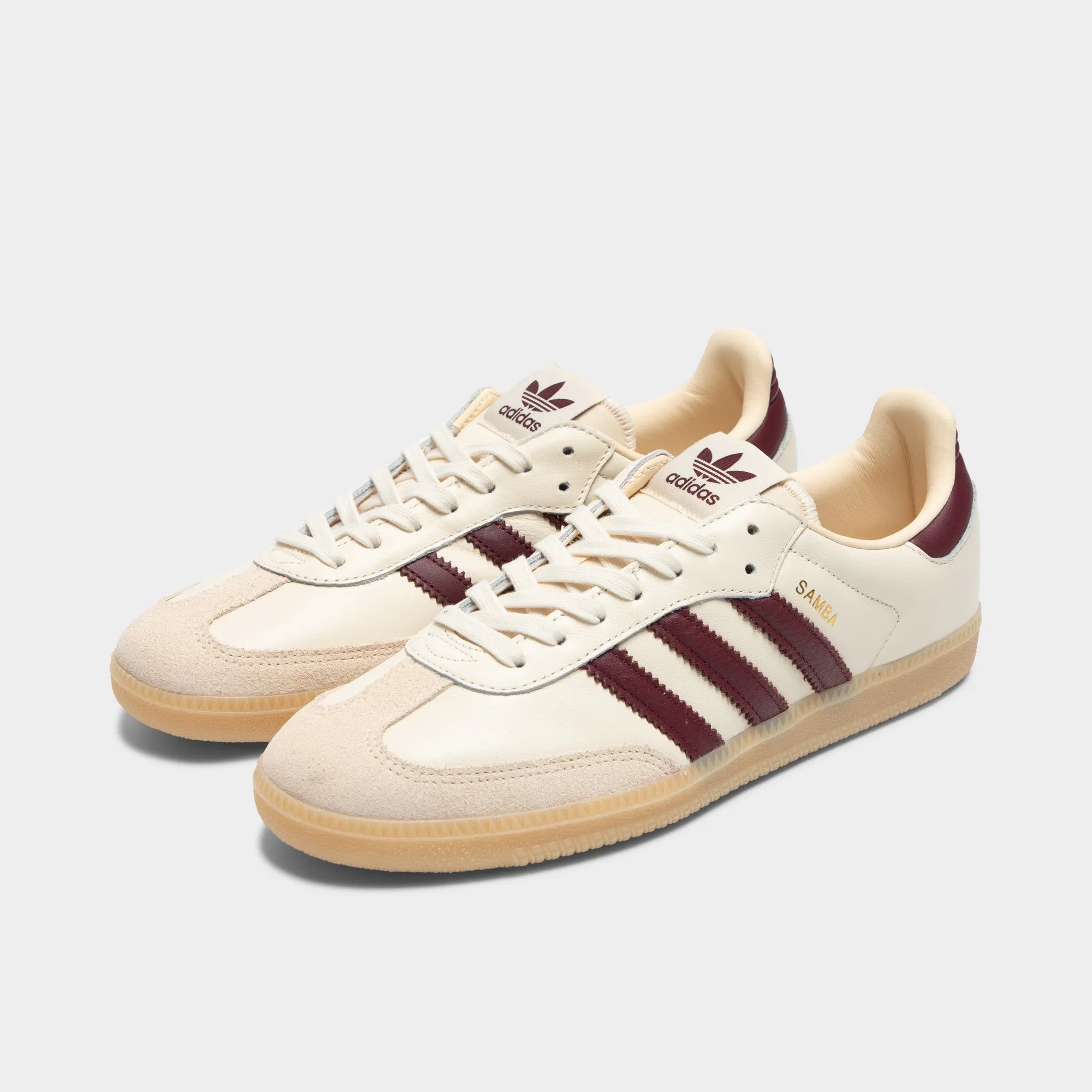 Slip-On Comfort Strike Hike adidas Samba OG White / Red - Gum