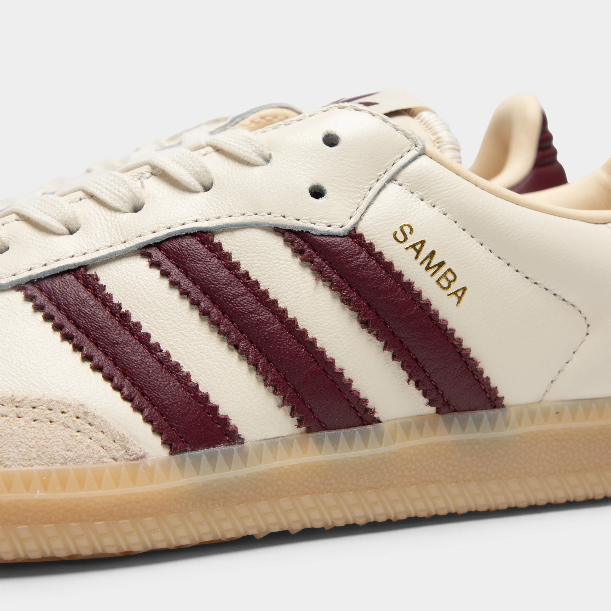 adidas Samba OG White / Red - Gum Global Cool